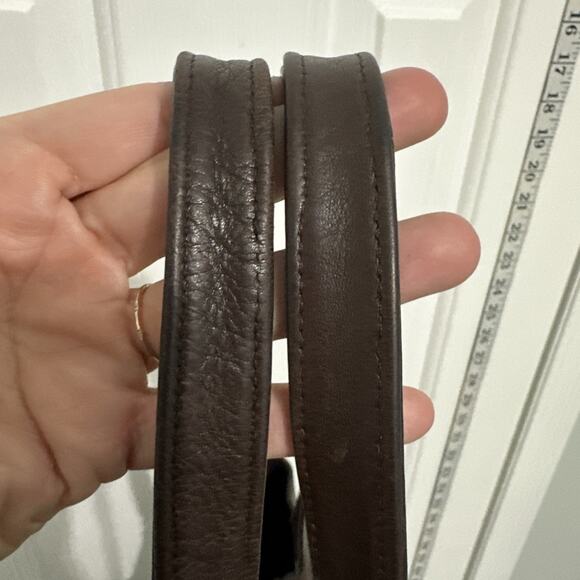 Coach L8E 4181 Lexington women's shoulder bag. Black vintage 90s - Picture 10 of 14